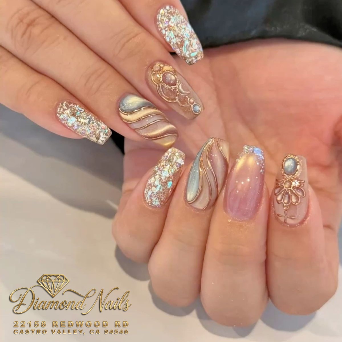 Diamond Nails Castro Valley, CA 94546